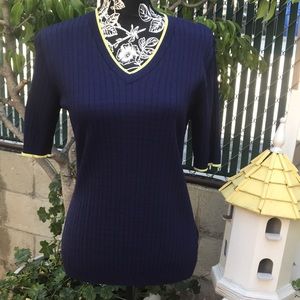 Blast short sleeve sweater